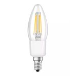 Ledvance Smart+ Wifi E14 Bougie Classic Filament 4W 470lm - 827 Blanc Très Chaud | Dimmable - Équivalent 40W