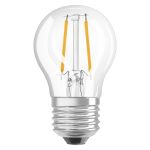 Ledvance Classic LED E27 Poire Filament Claire 4.8W 470lm - 827 Blanc Très Chaud | Dimmable - Équivalent 40W