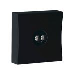 Ecolight Via Led Éclairage de secoursing montage en surface Noir 3.4W | 1H Test automatique 