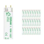 Multipack 25x Osram Lumilux Interna T8 18W - 827 Blanc Très Chaud | 60cm