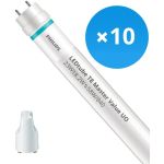 Multipack 10x Philips Tube LED T8 MASTER Value (EM/Direct 230V) Ultra Output 23W 3700lm - 865 Lumière Du Jour | 150cm - Équivalent 58W