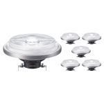 Multipack 6x Philips MASTER LED Spot G53 AR111 14.8W 875lm 45D - 927 Blanc Très Chaud | Meilleur rendu des couleurs - Dimmable - Équivalent 75W