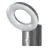 Ledvance LED applique murale Endura Style Loop Acier inoxydable 12W - 830 | Sensor 