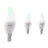 Multipack 3x Calex Smart Tuya Wifi E14 Bougie 5W 470lm - 822-840 Variable Blanc | RGBW - Dimmable - Équivalent 40W