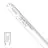 Noxion Tube LED T8 Avant (EM/Direct 230V) Standard Output 9W 900lm - 830 Blanc Chaud | 60cm - Équivalent 18W