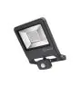 Ledvance Projecteur LED Endura Noir 50W 4500lm 100D - 830 Blanc Chaud | IP44 - Détecteur de mouvement et de lumière - Symétrique