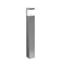Ledvance LED Lampe sur pied Endura Style Pyramid Acier Inoxydable 9W 600lm - 830 Blanc Chaud | 80cm