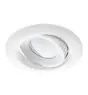 Noxion Spot LED Droplet Blanc 8W 640lm - 927 Blanc Très Chaud | Diamètre 85mm - IP44 - Meilleur rendu des couleurs - Dimmable