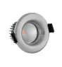 Noxion Spot LED H2O ignifugé Aluminium 6W 400lm 36D - 927 Blanc Très Chaud | Diamètre 70mm - IP65 - Meilleur rendu des couleurs - Dimmable