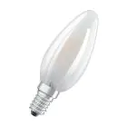 Osram Classic LED E14 Bougie Filament Dépolie 4W 470lm - 840 Blanc Froid | Équivalent 40W