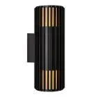 Nordlux Aludra Applique Murale  Zone côtière Noir Up & Down | Convient pour 2x E27