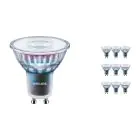 Multipack 10x Philips MASTER LED Spot ExpertColor GU10 PAR16 3.9W 265lm 25D - 927 Blanc Très Chaud | Meilleur rendu des couleurs - Dimmable - Équivalent 35W
