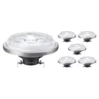Multipack 6x Philips MASTER LED Spot G53 AR111 10.8W 600lm 24D - 927 Blanc Très Chaud | Meilleur rendu des couleurs - Dimmable - Équivalent 50W