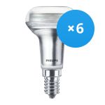 Voordeelpak 6x Philips Corepro LED Spot E14 R50 1.4W 105lm 36D - 827 Zeer Warm Wit | Vervangt 25W