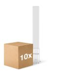 Voordeelpak 10x Noxion Lucent PL-S LED 6W - 830 Warm Wit | Vervangt 11W