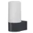 Ledvance Smart+ WiFi LED Wandlamp Buitenverlichting Buis Donker Grijs 10W 380lm - 830 Warm Wit | RGBW