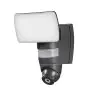 Ledvance Smart+ Wifi Wandlamp Flood Camera Donker Grijs Buiten 24W 320lm - 830 Warm Wit | RGBW - Dimbaar