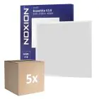 Voordeelpak 5x Noxion LED Paneel Ecowhite V3.0 36W 3700lm - 840 Koel Wit | 60x60cm - UGR 