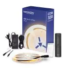 Noxion LED Strip Naga 5 Meter Complete Set - 24V - 320LEDs/m - COB - 8W/m - 930 Warm Wit | 8mm - IP20 - Beste Kleurweergave